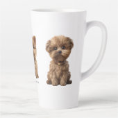 Tasse Latte 🐾 de de chiens croustillants 🐶 (Droite)