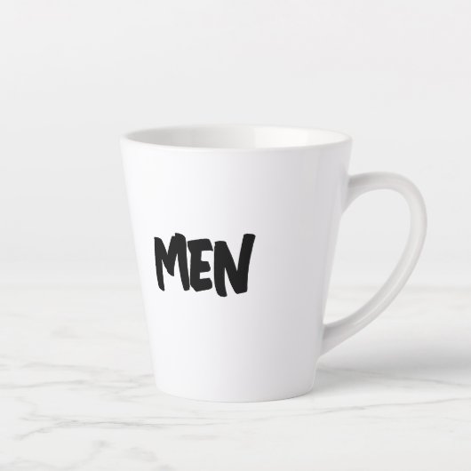 Tasse Latte de petite taille avec police Sunlight (Droite)