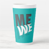 Tasse Latte De quelqu'un devenant quelqu'un juste quelqu'un de (Devant)