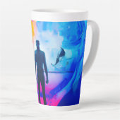 Tasse Latte Debout dans les couleurs (Angle droit)