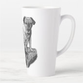 Tasse Latte Début doux, duo joyeux (Droite)