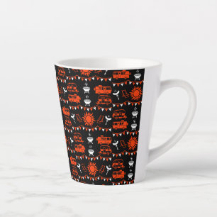 Tasse Latte Décor camping Caravan