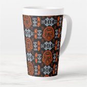 Tasse Latte Décor intérieur inca Aztec (Angle droit)