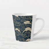 Tasse Latte Décor Japandi (Droite)