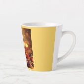 Tasse Latte Décorations de Noël 3 (Droite)