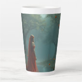 Tasse Latte déesse forestière (Devant)