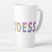 Tasse Latte déesse latte (Angle droit)