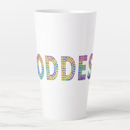 Tasse Latte déesse latte (Devant)