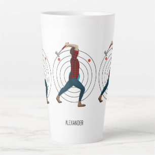 Tasse Latte Défilement Ax