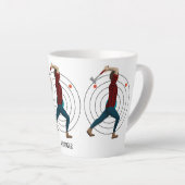 Tasse Latte Défilement Ax (Angle droit)