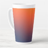 Tasse Latte Dégradé Midnight Ember (Angle gauche)