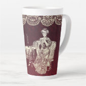 Tasse Latte Dégustation de thé (Angle droit)