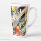 Tasse Latte Délice géométrique (Droite)