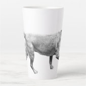 Tasse Latte démarche douce givré (Devant)