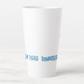 Tasse Latte Démocrates larmes (Devant)