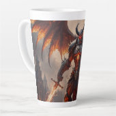 Tasse Latte Démon mythique (Angle gauche)