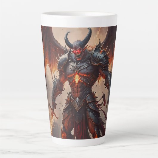 Tasse Latte Démon mythique (Devant)