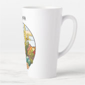 Tasse Latte Désert de verre tendu Personnalisé (Droite)