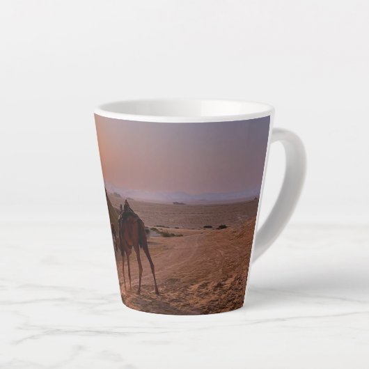 Tasse Latte Desert landscape (Angle droit)