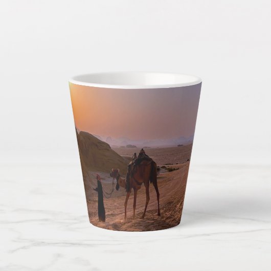 Tasse Latte Desert landscape (Devant)