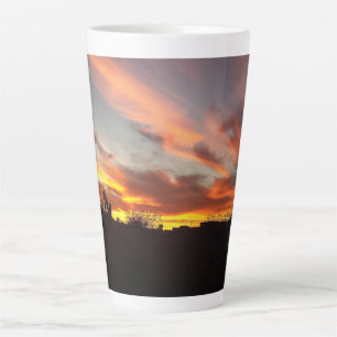 Tasse Latte Desert Sky