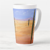 Tasse Latte Désert - Surreal (Angle droit)