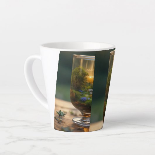 Tasse Latte Design de mug: (Angle gauche)