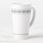 Tasse Latte Design élégant (Angle droit)