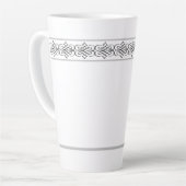 Tasse Latte Design élégant (Angle gauche)