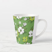 Tasse Latte Design floral 6 (Droite)