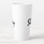 Tasse Latte Design moderne  (Devant)