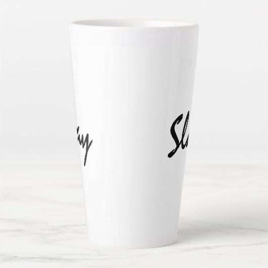 Tasse Latte Design moderne  (Devant)