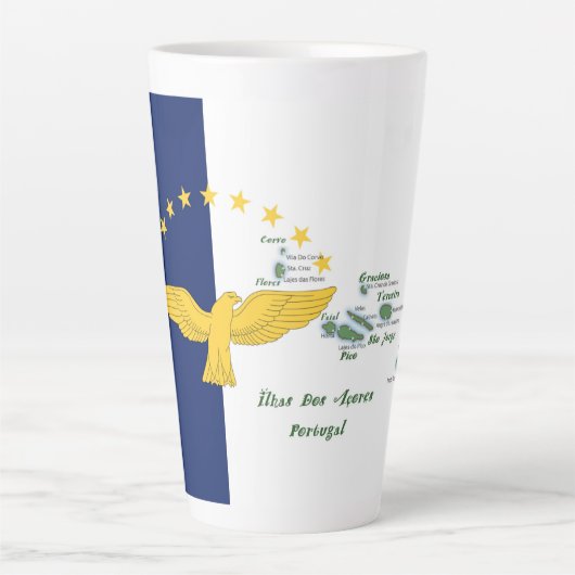 Tasse Latte Design portugais (Devant)