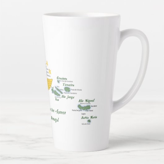 Tasse Latte Design portugais (Droite)