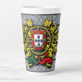 Tasse Latte Design portugais (Devant)