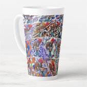 Tasse Latte Design portugais (Angle gauche)