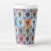 Tasse Latte Design portugais (Devant)