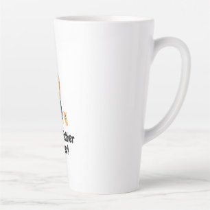 Tasse Latte Design Tall Latte tasse, meilleur père jamais!!