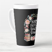 Tasse Latte Désolé, je suis complet ce soir  (Angle gauche)