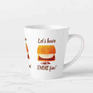Tasse Latte Dessin animé pour un jeu de plaisirs