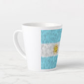 Tasse Latte Dessin de peinture à l'huile d'Argentine (Angle gauche)
