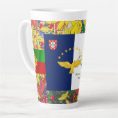 Tasse Latte dessins portugais (Angle gauche)