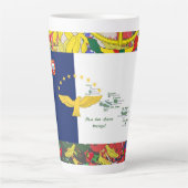 Tasse Latte dessins portugais (Devant)