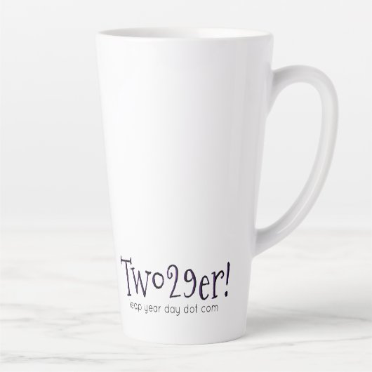 Tasse Latte Deux29er ! (Droite)