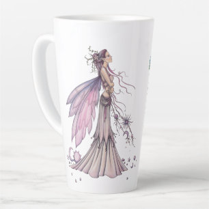 Tasse Latte Deux fées célestes par Molly Harrison Art