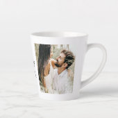 Tasse Latte Deux photos | Happy Valentines Day | (Droite)