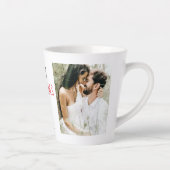Tasse Latte Deux photos | Happy Valentines Day | (Droite)