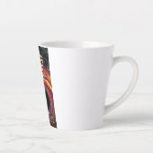 Tasse Latte Dévasté Par Gravité Halloween Trou Horreur Noir (Droite)