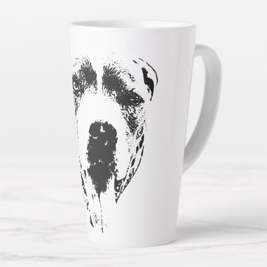 Tasse Latte Dévilish Grin (Angle droit)
