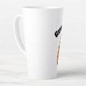 Tasse Latte Devinez quel Humour Corgi Butt (Angle gauche)